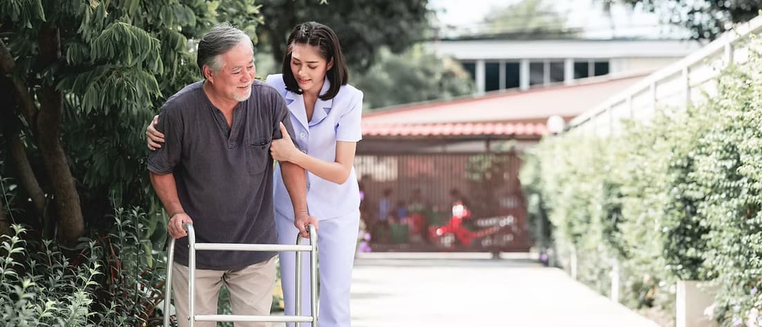 Person making informed choices about their care options